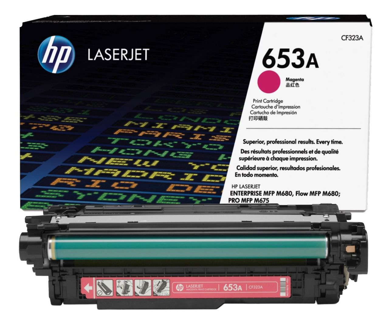 Hp 653A-CF323A Orjinal Kırmızı Toner