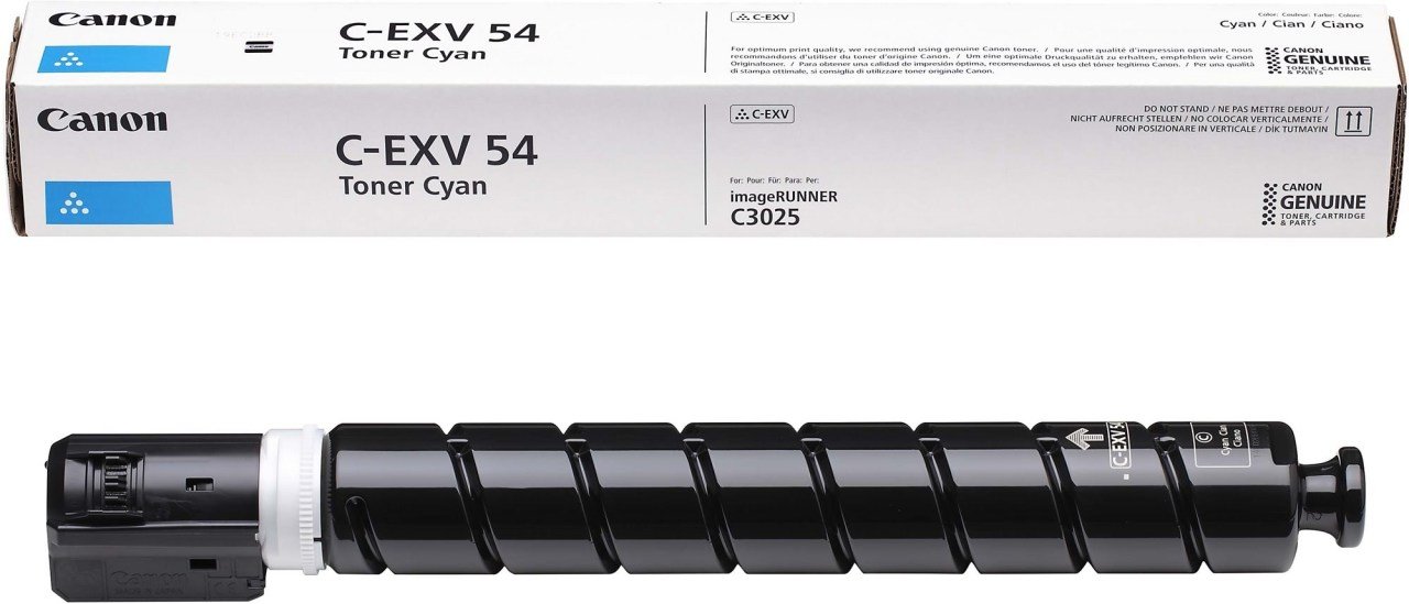 Canon İR-C3025i Orjinal Mavi Fotokopi Toneri 1395C002  - C-EXV 54
