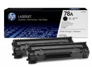 Hp 78A-CE278AD Orjinal Siyah Toner İkili Paket