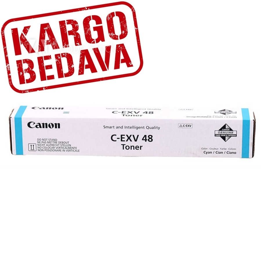 Canon  IR-C1325İF Orjinal Mavi Fotokopi Toneri 9107B002AA   -  C-EXV 48
