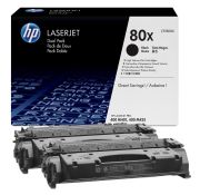 Hp 80X-CF280XD Orjinal Siyah Toner İkili Paket