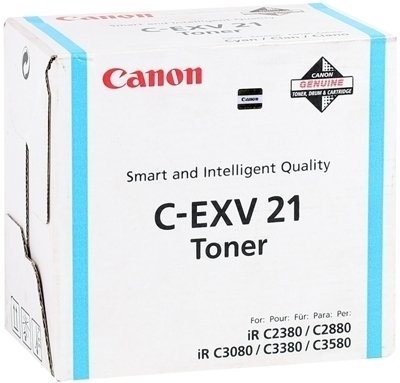Canon C-EXV 21 Orjinal Mavi Fotokopi Toneri