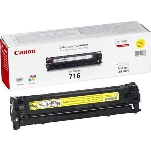 Canon CRG-716 Orjinal Sarı Toner