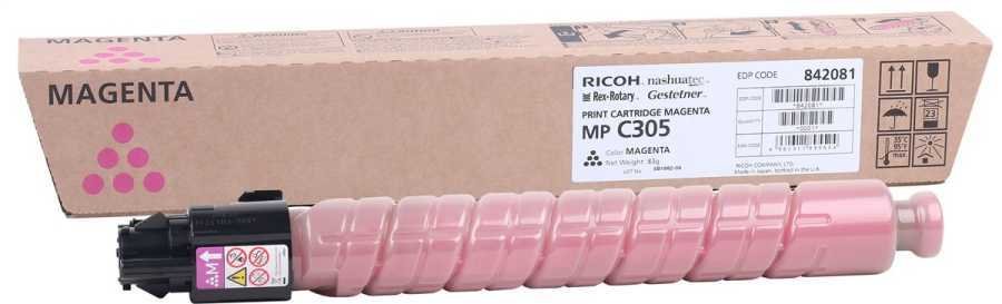 Ricoh Aficio MP-C305 Orjinal Kırmızı Fotokopi Toneri 841600