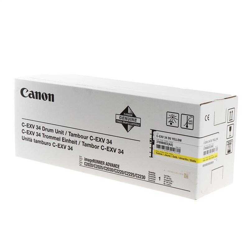 Canon C-EXV 34 Orjinal Sarı Fotokopi Drum Ünitesi 3787B003