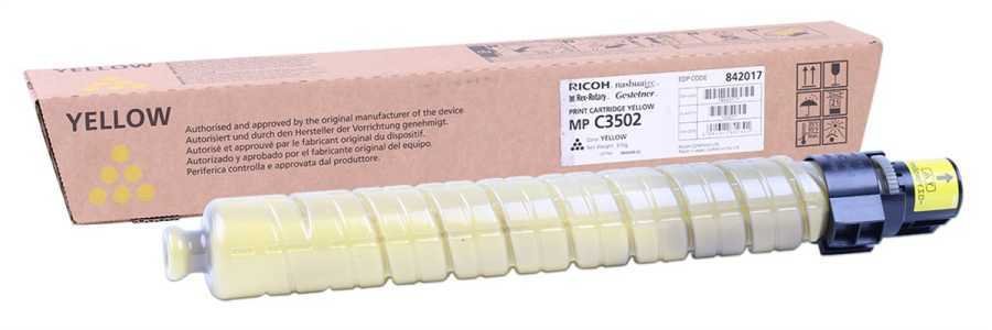 Ricoh Aficio MP-C3502/C3002  Orjinal Sarı Fotokopi Toneri 841740