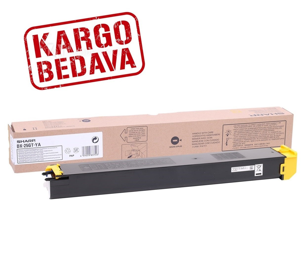 Sharp DX-25GTYA Orjinal Sarı Fotokopi Toneri