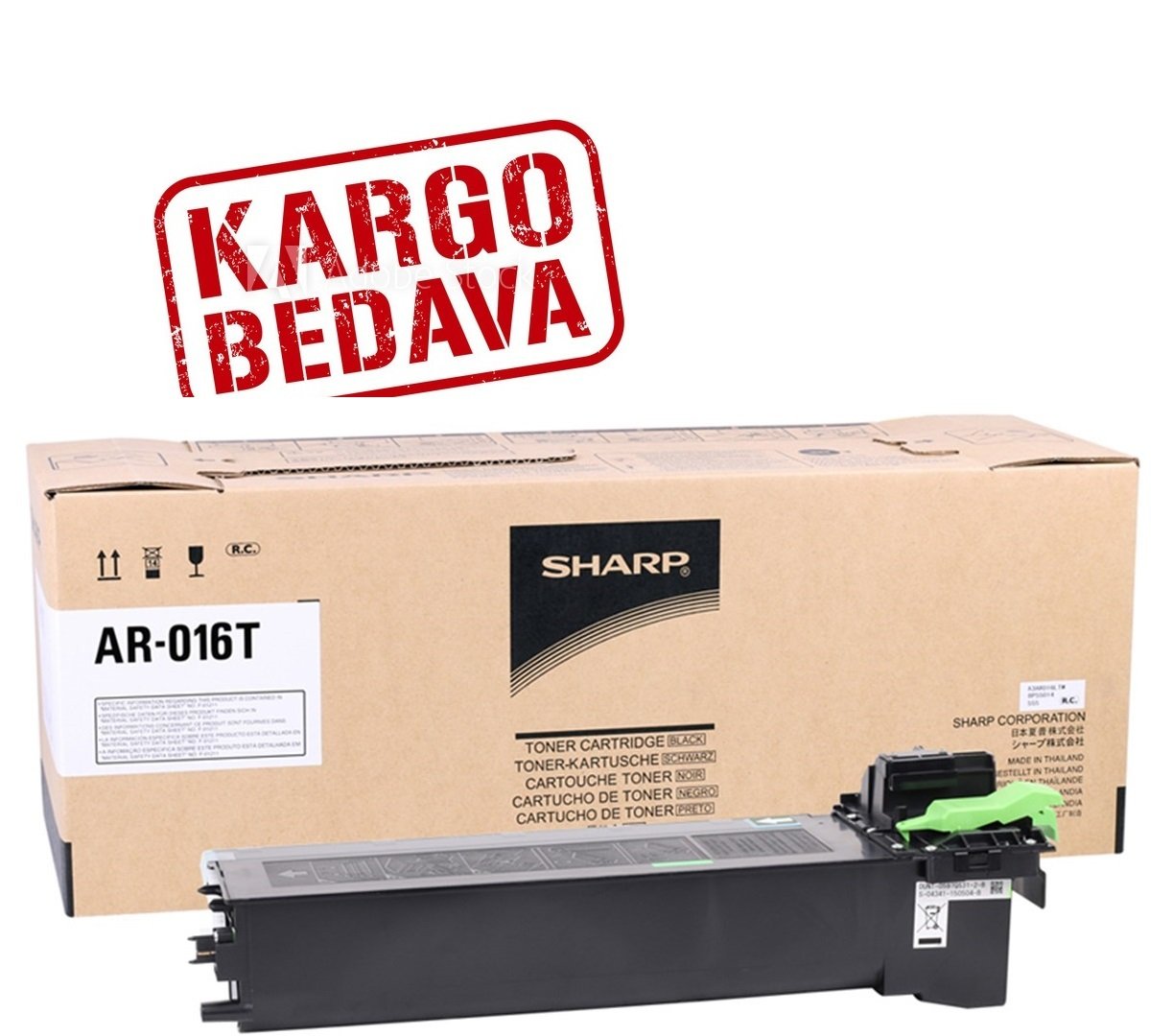 Sharp AR-016T Orjinal Siyah Fotokopi Toneri