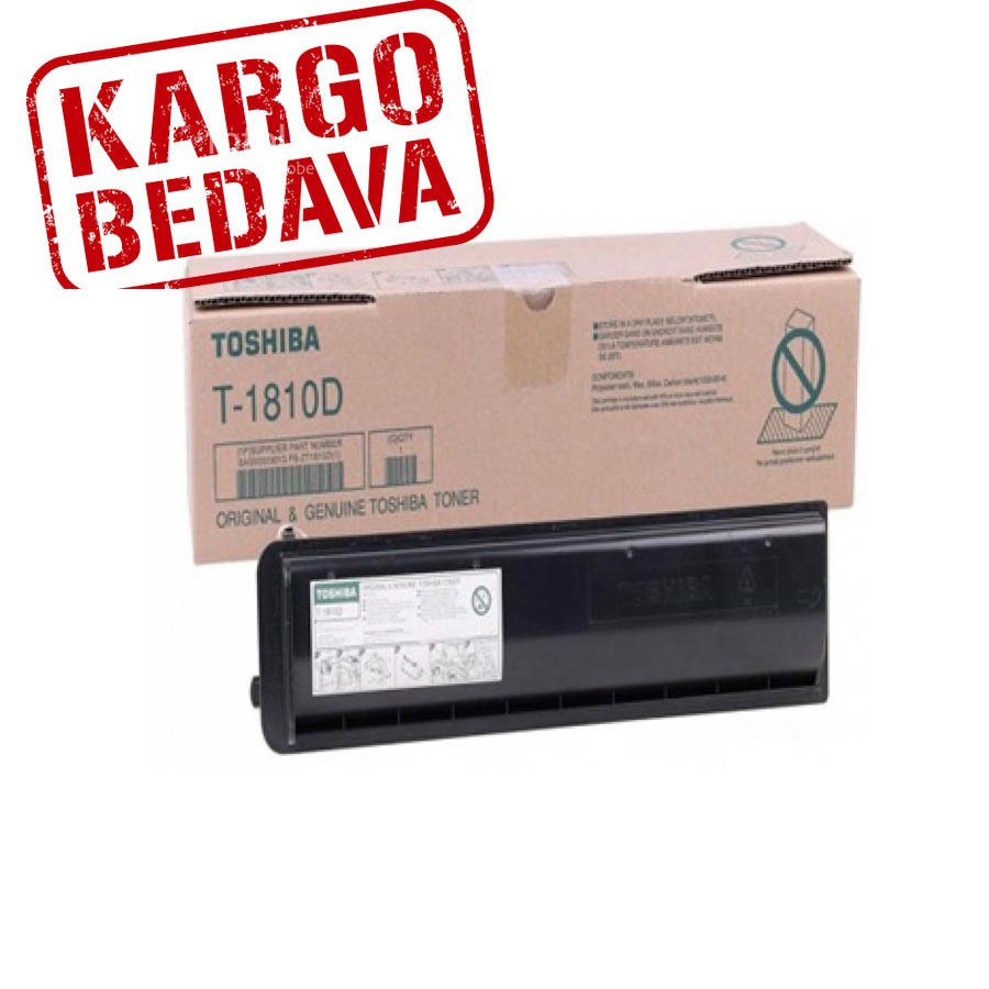 Toshiba T-1810D Orjinal Siyah Fotokopi Toneri ( 675 GR )