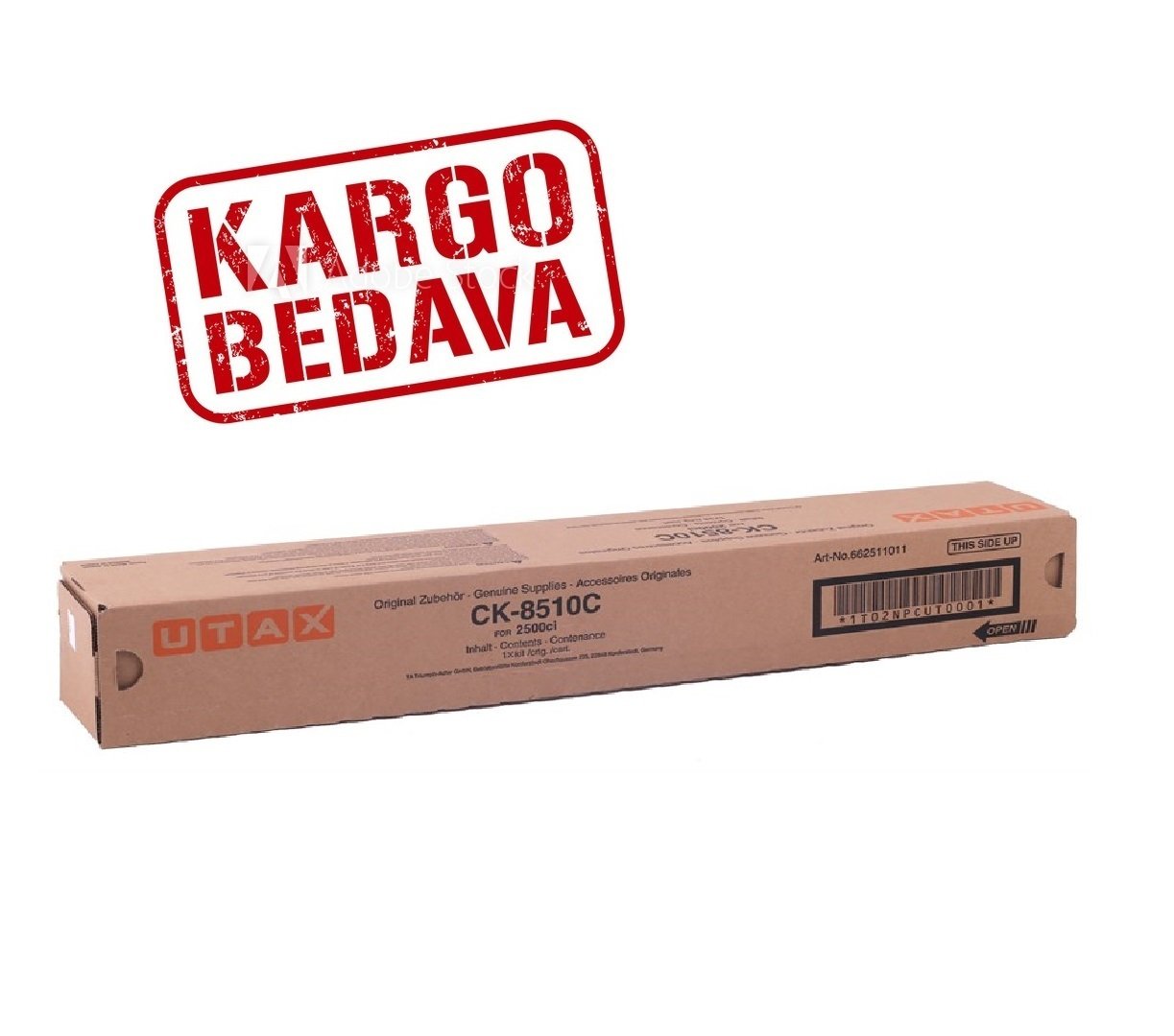 Utax CK-8510C Orjinal Mavi Fotokopi Toneri 662511011