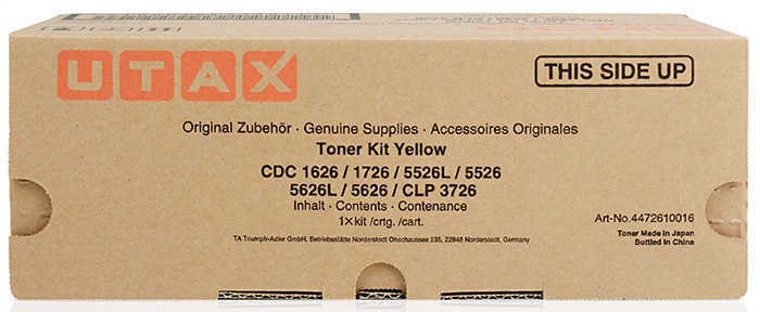 Utax CDC-1626 / CDC-5526 Orjinal Siyah Fotokopi Toneri