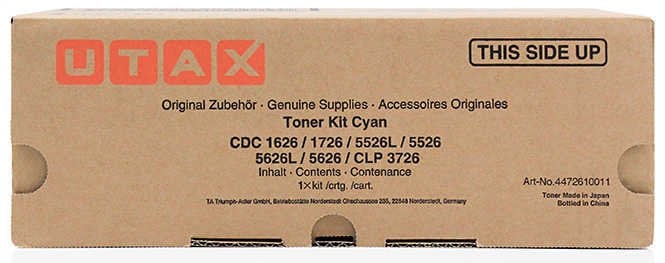 Utax CDC-1626 / CDC-5526 Orjinal Mavi Fotokopi Toneri