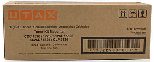 Utax CDC-1626 / CDC-5526 Orjinal Kırmızı Fotokopi Toneri