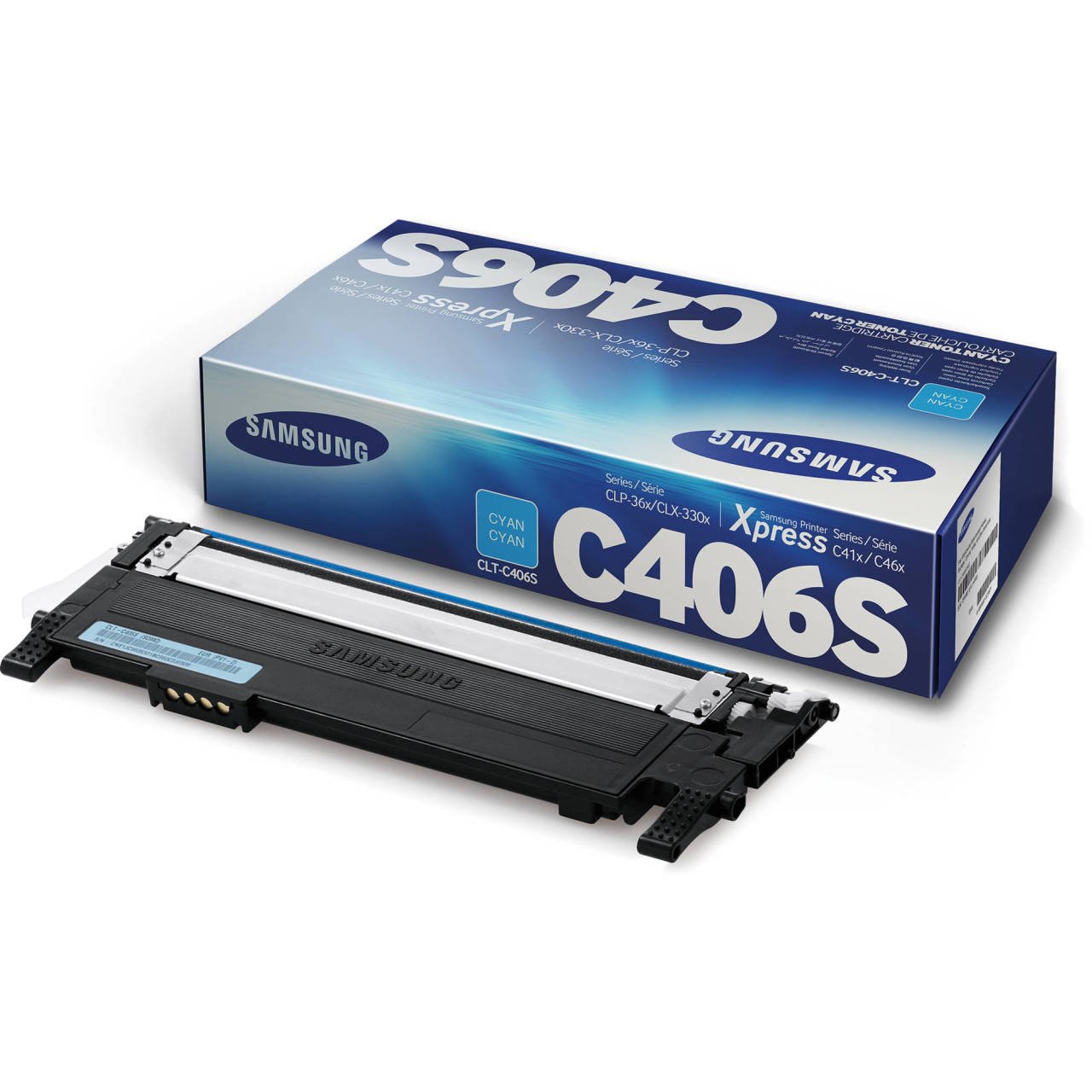 Samsung CLT-C406S (CLP-365/CLX-3305FN) Orjinal Mavi Toner