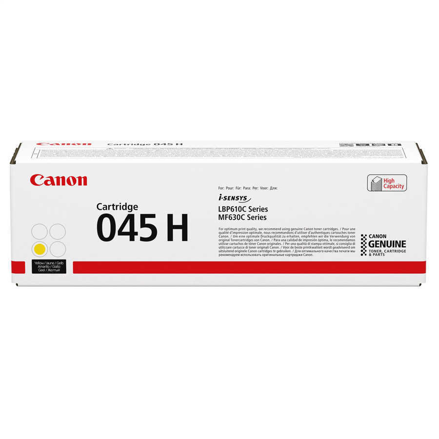 Canon i-sensys lbp 613cdw Yüksek Kapasiteli Orjinal Sarı Toner CRG-045H