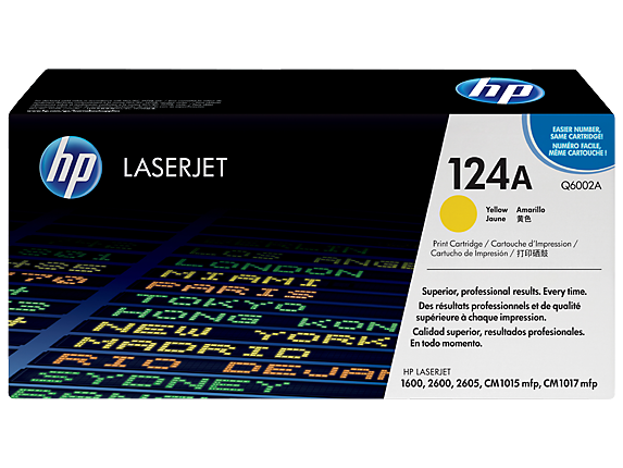 Hp Color Laserjet 2600n Orjinal Sarı Toner Q6002A 