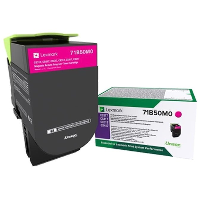 Lexmark 71B50M0 Kırmızı Orjinal Toner CS317