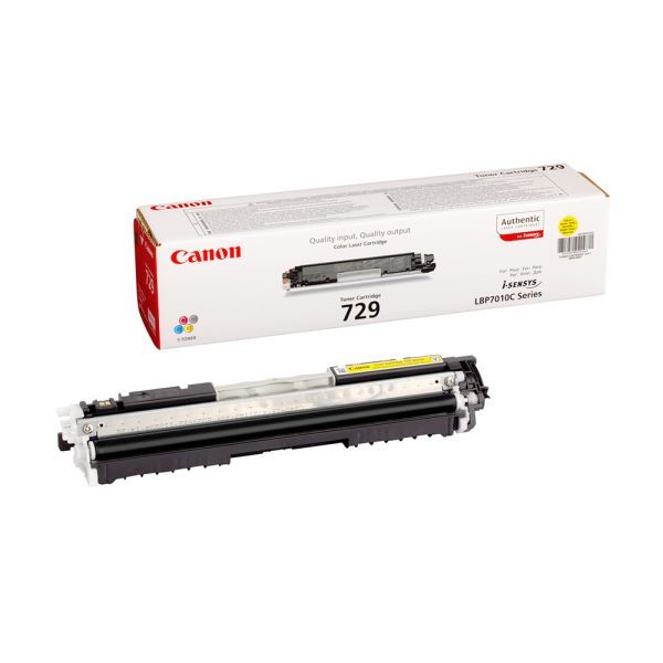 Canon İ-Sensys LBP-7018 Orjinal Sarı Toneri CRG-729