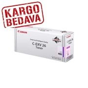Canon C-EXV 26 Orjinal Kırmızı Fotokopi Toneri 1658B006