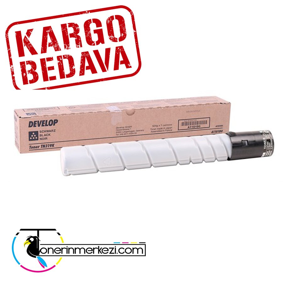 Develop TN-319K Orjinal Siyah Fotokopi Toneri