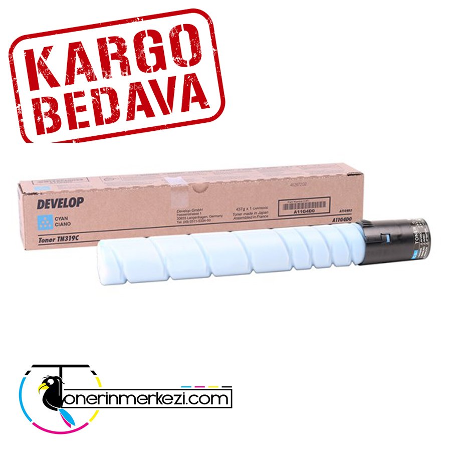 Develop TN-319C Orjinal Mavi Fotokopi Toneri