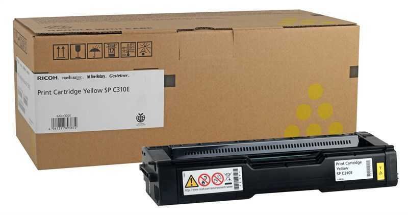 Ricoh SP-C310 Yüksek Kapasiteli Orjinal Sarı Toner