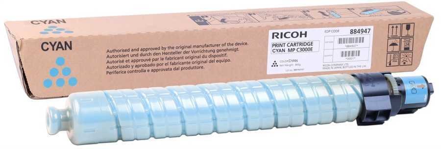 Ricoh Aficio MP-C3000 Orjinal Mavi Fotokopi Toneri 842033 (360 Gr)