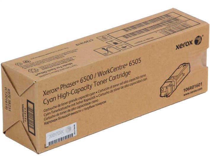 Xerox Phaser 106R01601- 6500 / 6505 Orjinal Mavi Yüksek Kapasiteli Toner