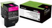 Lexmark  80C80M0 Orjinal Kırmızı Toner CX310 / CX410 / CX510