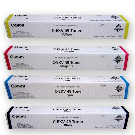Canon C-EXV 49 Orjinal 3 Renk Toner Avantaj Paketi Sarı-Kırmızı-Mavi