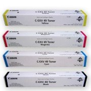 Canon C-EXV 49 Orjinal 3 Renk Toner Avantaj Paketi Sarı-Kırmızı-Mavi