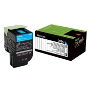 Lexmark 70C80C0 Orjinal Mavi Toner CS310