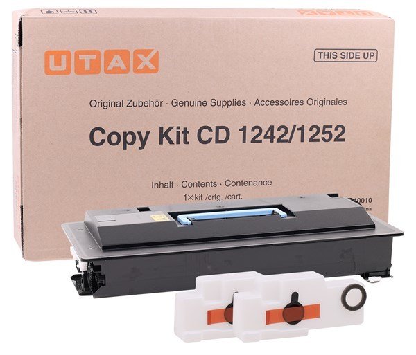 Utax CD-1242 / CD-1252 Orjinal Siyah Fotokopi Toneri 61421001
