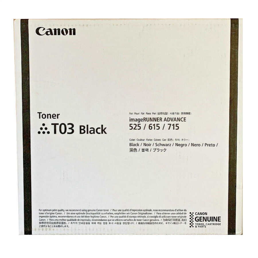 Canon imageRUNNER ADVANCE 525iF Orjinal Siyah Fotokopi Toneri / 2725C001AA  - T03