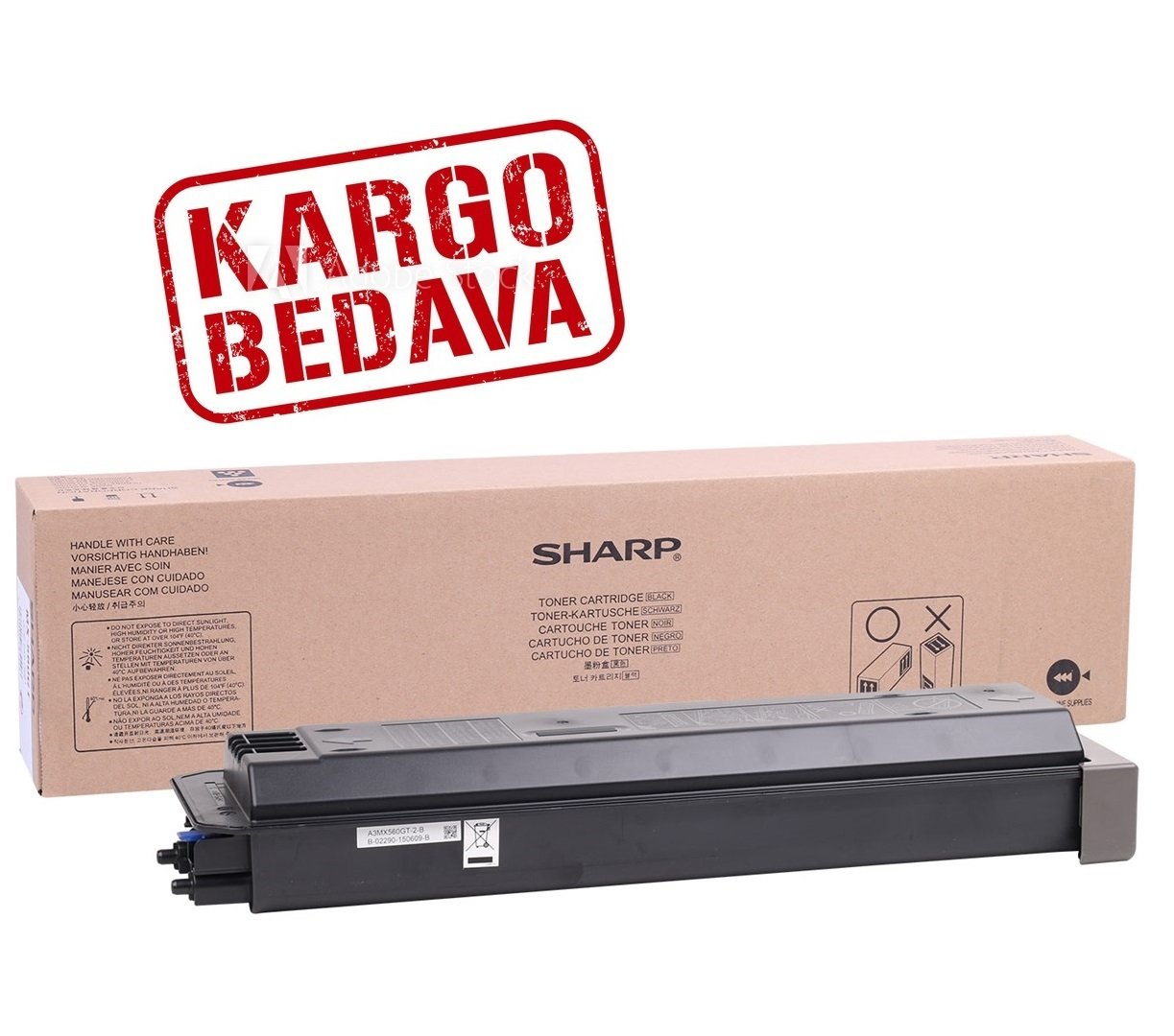 Sharp MX-560GT Orjinal Siyah Fotokopi Toneri
