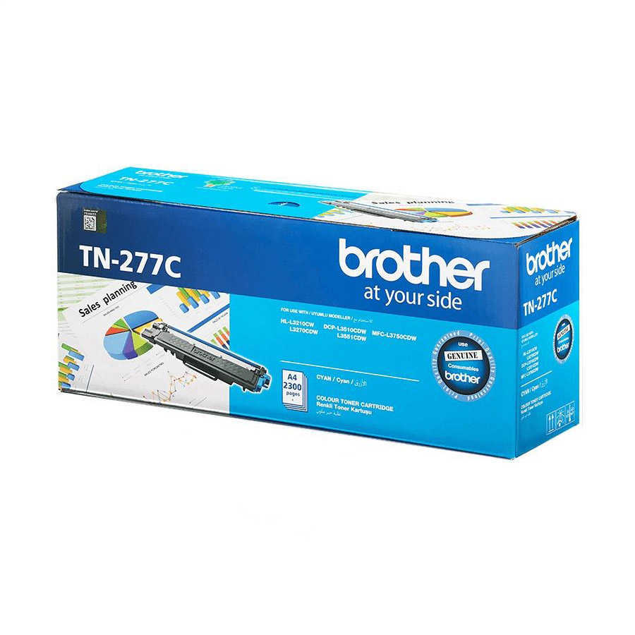 Brother TN-277 Orjinal Yüksek Kapasiteli Mavi Toner