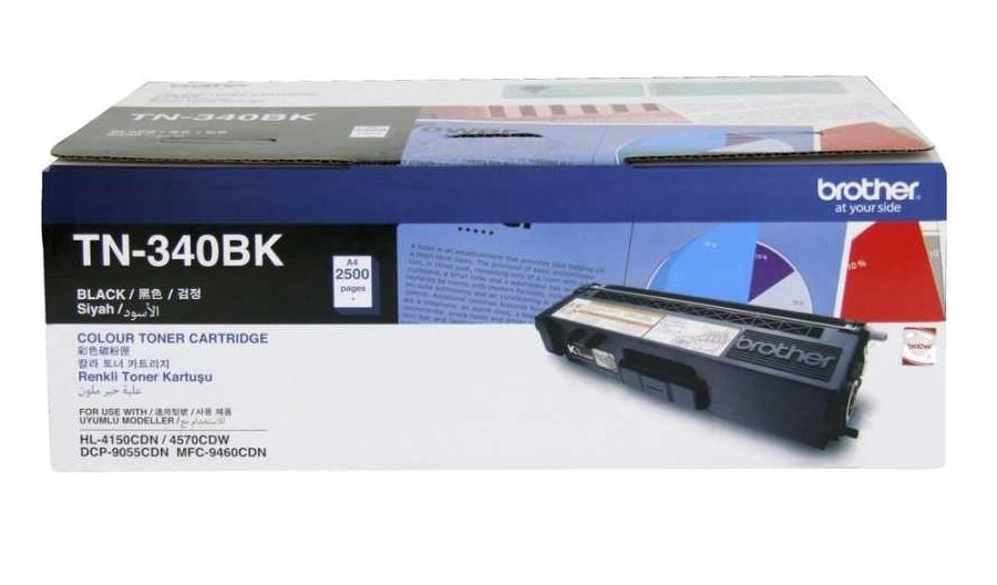 Brother TN-340K Orjinal Siyah Toner