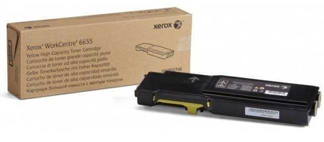 Xerox Phaser 106R02754 Orjinal Sarı Toner 6655
