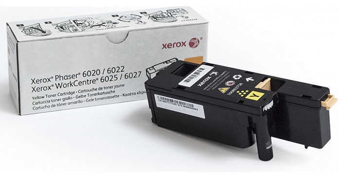 Xerox Phaser 106R02762 Orjinal Sarı Toner 6020 / 6022 / 6025 / 6027