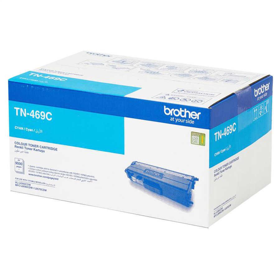Brother TN-469 Orjinal Ultra Yüksek Kapasiteli Mavi Toner