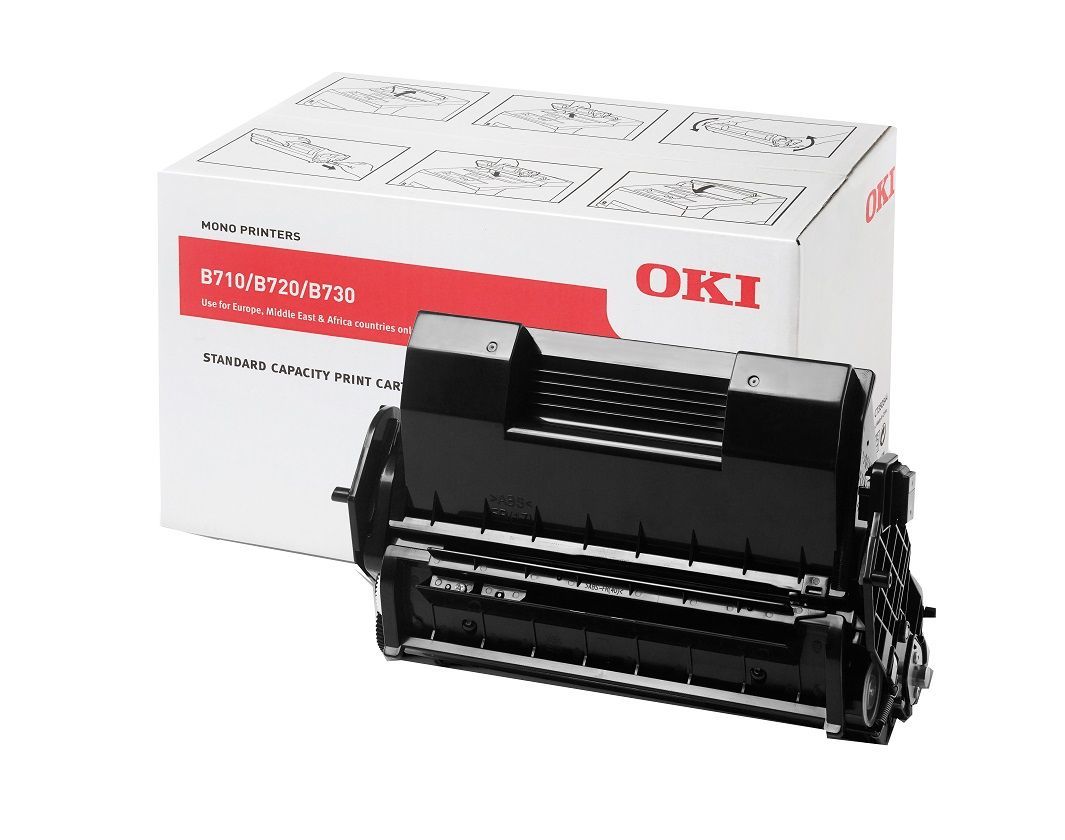 Oki B710 / B720 / B730 OrjinalSiyah Toneri O1279001