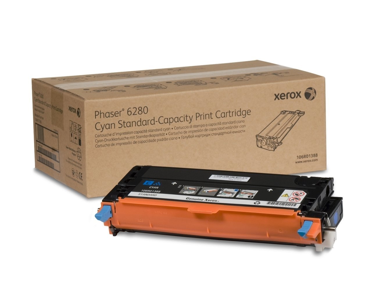 Xerox Phaser 106R01388 Orjinal Mavi Toner 6280