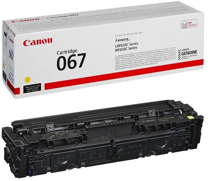 Canon CRG-067 Orjinal Sarı Fotokopi Toneri / 5101C002