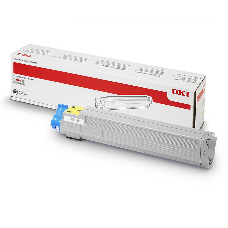 Oki C9600-42918961 Orjinal Sarı Toner