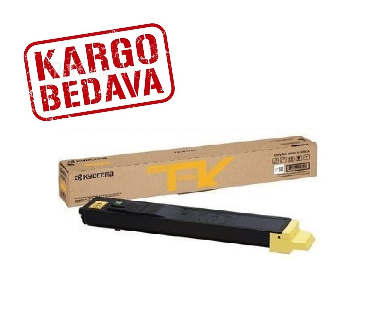 Kyocera Mita Ecosys M8124cidn / M8130cidn Orjinal Sarı Fotokopi Toneri TK-8115
