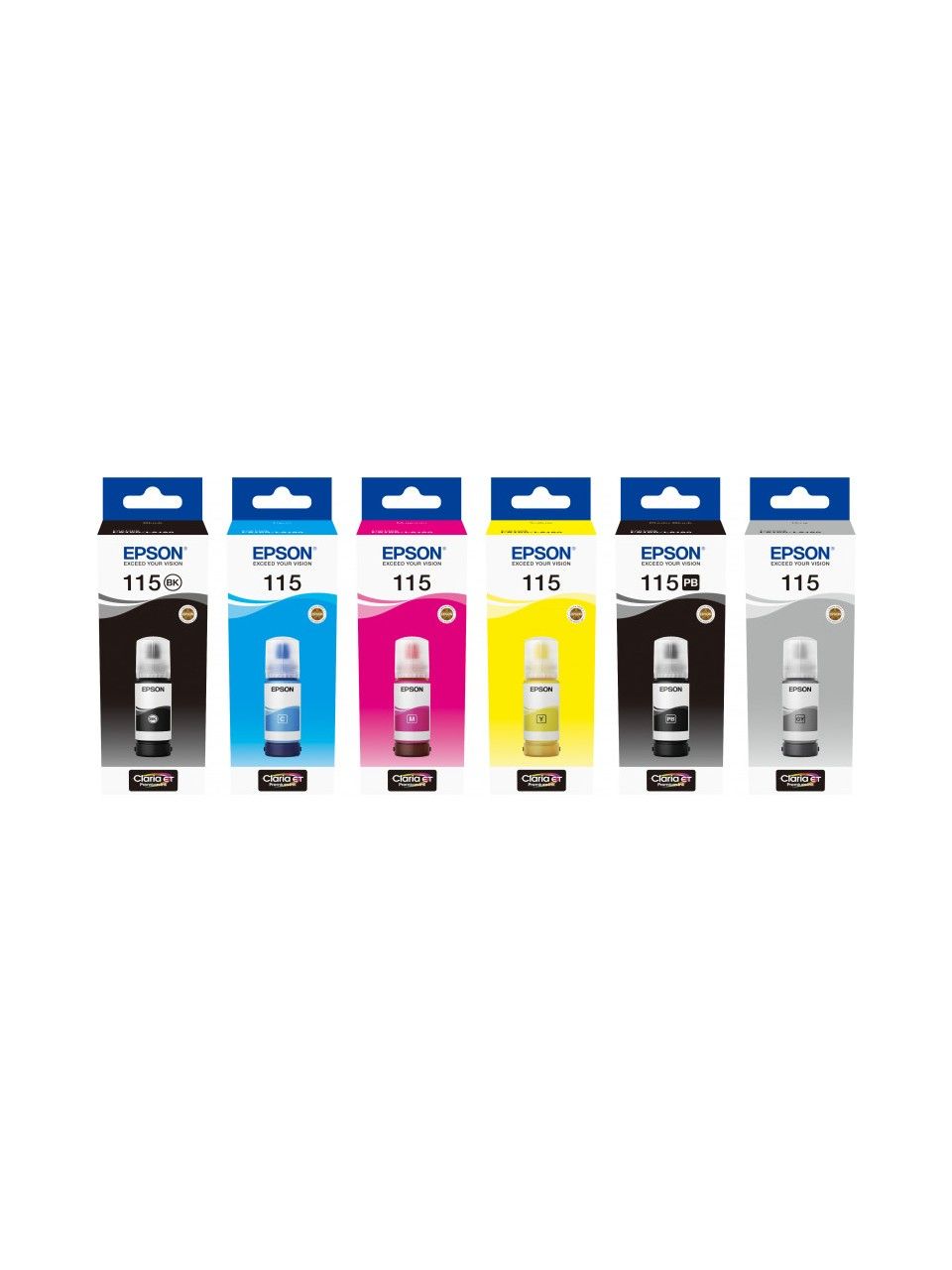 Epson 115 Orjinal Mürekkep 6 RENK SET