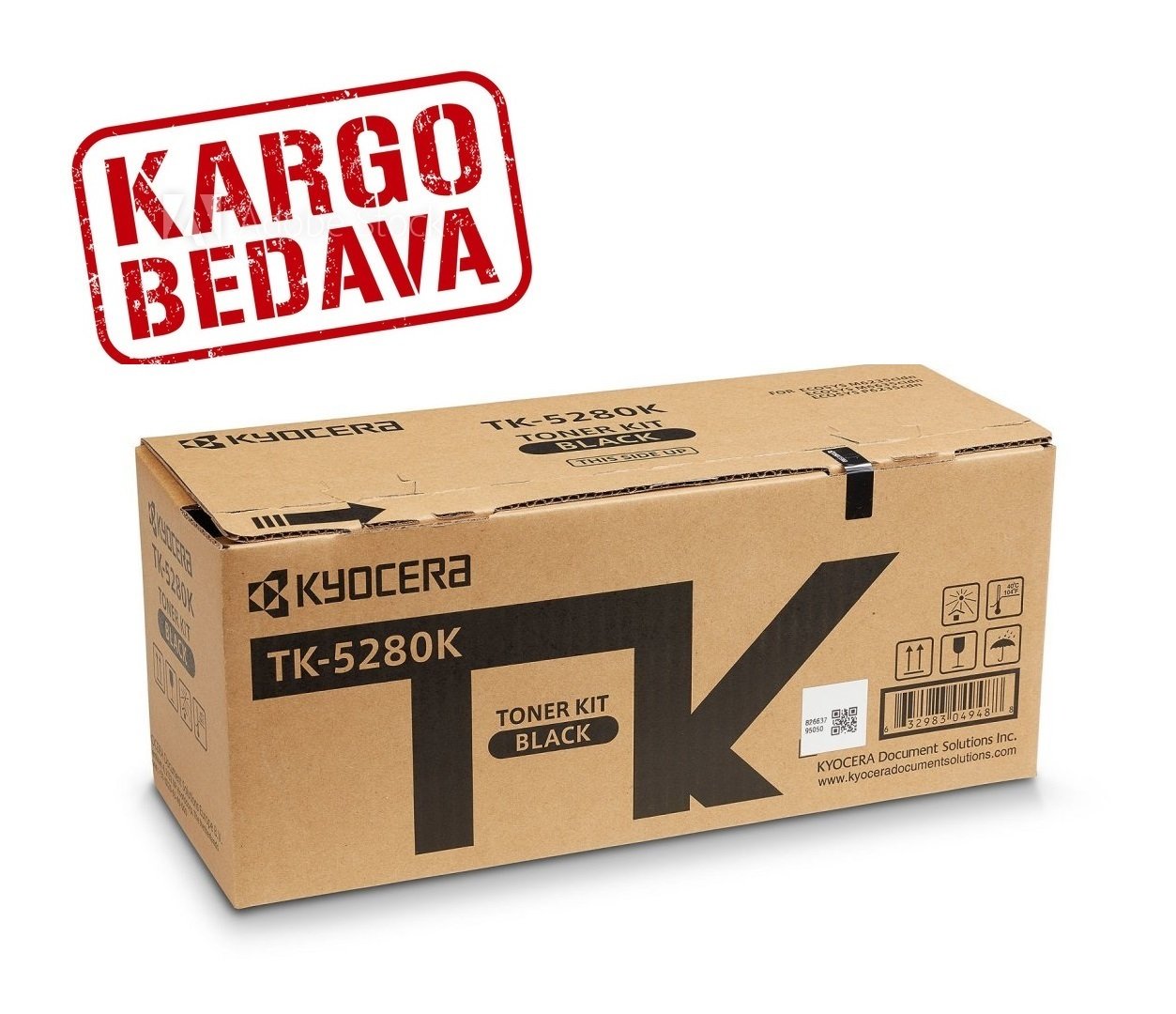 Kyocera Mita TK-5280 / Ecosys M6235cidn Orjinal Siyah Fotokopi Toneri