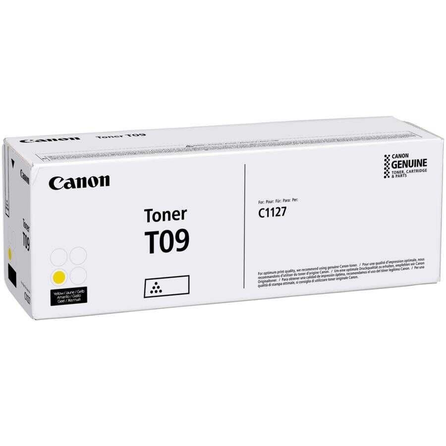 Canon T09 Orjinal Sarı Toner 3017C006