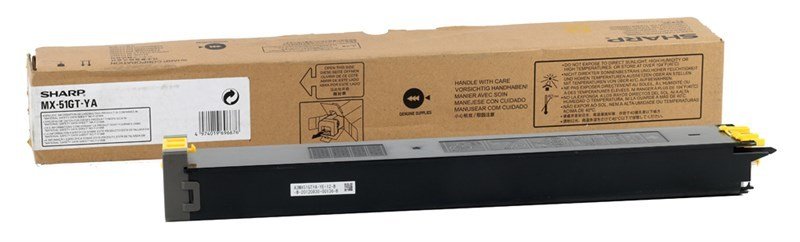 Sharp MX-51GTYA Orjinal Sarı Toner MX-4110-4111-4112-4140-5110-5112-5140