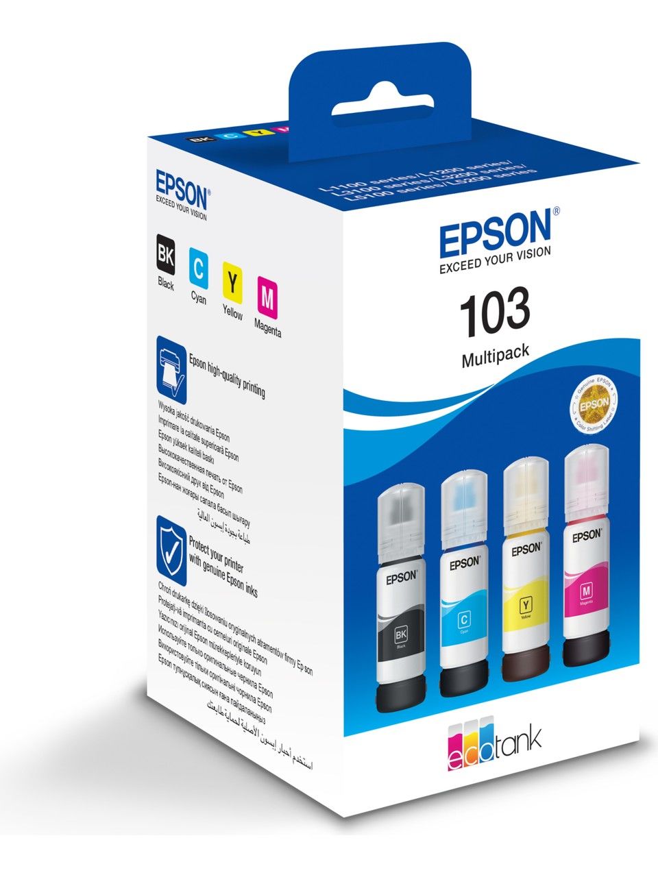 Epson 103 Orjinal Mürekkep 4 RENK SET